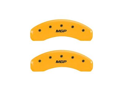 MGP Rear set 2 Caliper Covers Engraved Rear Yellow - 25049RMYL