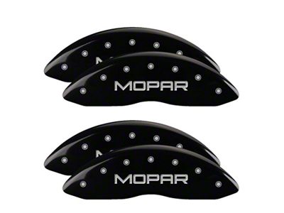 MGP 4 Caliper Covers Engraved Front & Rear Black - 12203S