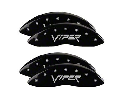 MGP 4 Caliper Covers Engraved Front & Rear Gen 2/Viper - 12203SVIPBK
