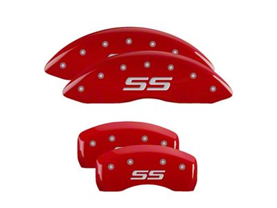 MGP 4 Caliper Covers Engraved Front & Rear Monte Carlo - 14217SSS4RD