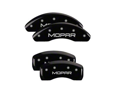 MGP 4 Caliper Covers Engraved Front & Rear Black - 32001S