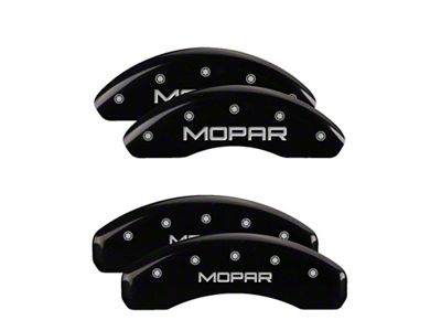 MGP 4 Caliper Covers Engraved Front & Rear Black - 32014S