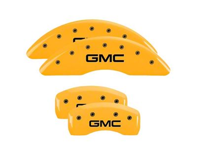 MGP 4 Caliper Covers Engraved Front & Rear Yellow - 34001S Yellow