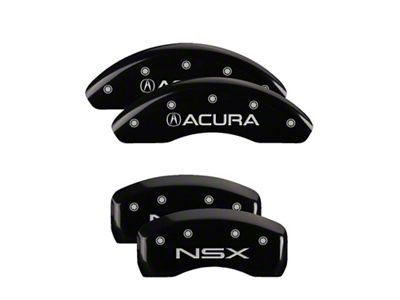 MGP 4 Caliper Covers Engraved Front Engraved Rear NSX - 39008SNSXBK