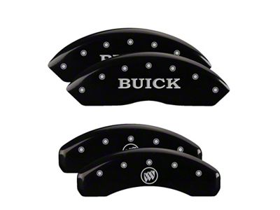 MGP 4 Caliper Covers Engraved Front Engraved Rear - 49003SBSHBK