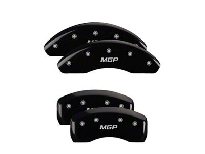 MGP 4 Caliper Covers Engraved Front & Rear Black