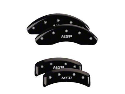 MGP 4 Caliper Covers Engraved Front & Rear Black