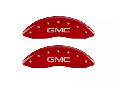 MGP Front set 2 Caliper Covers Engraved Front Red - 34207FGMCRD