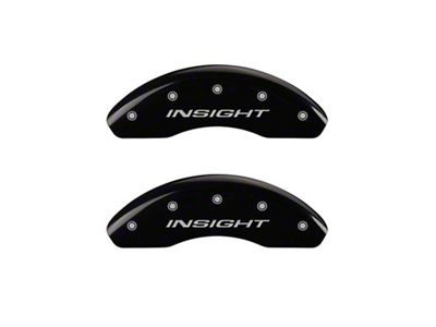 MGP Front set 2 Caliper Covers Engraved Front Insight Black - 20003FINSBK