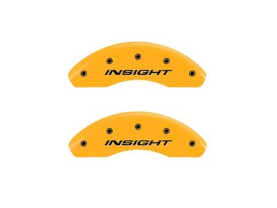 MGP Front set 2 Caliper Covers Engraved Front Insight Yellow - 20003FINSYL