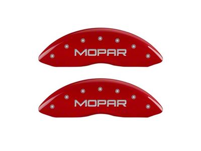 MGP Front set 2 Caliper Covers Engraved Front Red - 42011FMOPRD