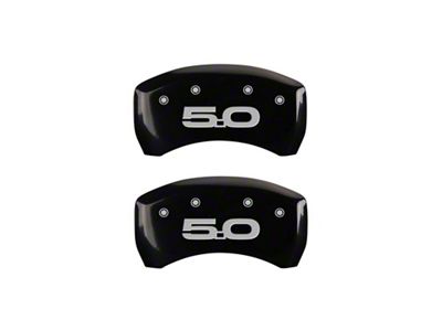 MGP Rear set 2 Caliper Covers Engraved Rear 2015/50 Black - 10203RM52BK