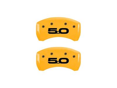 MGP Rear set 2 Caliper Covers Engraved Rear 2015/50 Yellow - 10203RM52YL