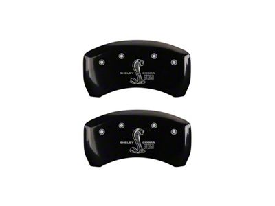 MGP Rear set 2 Caliper Covers Engraved Rear GT350 Shelby - 10010RGT3BK