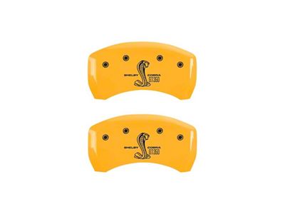 MGP Rear set 2 Caliper Covers Engraved Rear GT350 Shelby - 10010RGT3YL