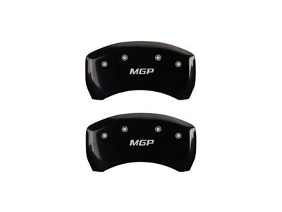 MGP Rear set 2 Caliper Covers Engraved Rear Black - 10203R