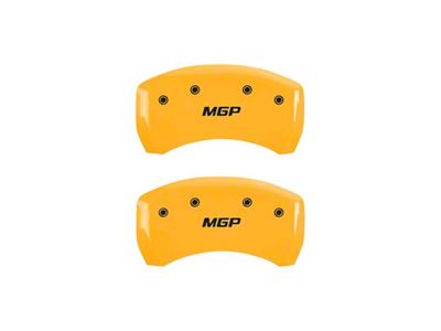 MGP Rear set 2 Caliper Covers Engraved Rear Yellow - 10203RYL