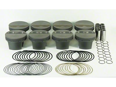 MAHLE MS Piston Set SBC 350ci 4.000in Bore 3.480/3.5stk 6.0in - 930200300