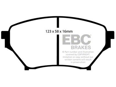 EBC Brakes Greenstuff Brake Pad Sets Fronts Only - Miata - DP21452