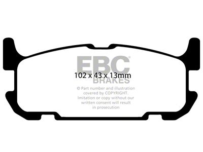 EBC Brakes Greenstuff Brake Pad Sets Rears Only - Miata DP21685