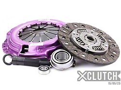 X-Clutch Stage 1 Single Sprung Organic Disc Clutch Kit with Hydraulic Release Bearing; 22-Spline (90-93 Miata)