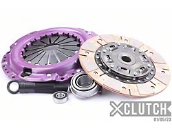 X-Clutch Stage 2 Single Cushioned Ceramic Disc Clutch Kit with Hydraulic Release Bearing; 22-Spline (94-05 Miata)