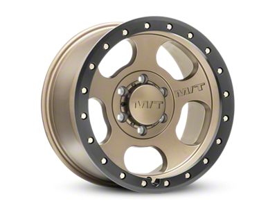 Mickey Thompson Canyon Pro Satin Bronze with Black Lip Wheel; 18x9; -12mm Offset