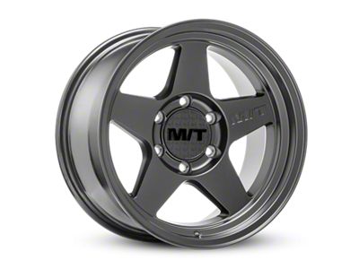 Mickey Thompson Open 5 Satin Black Wheel; 17x9; -12mm Offset