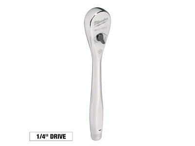 Milwaukee Tool 1/4-Inch Drive 90-Tooth Slim Profile Ratchet