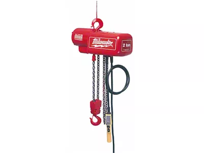 Milwaukee Tool 1-Ton Electric 10-Foot Lift Height Chain Hoist