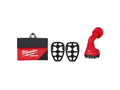 Milwaukee Tool AIR-TIP Swiveling Palm Brush