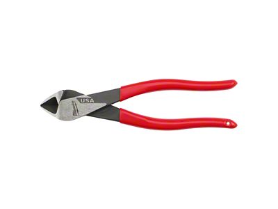 Milwaukee Tool Diagonal Dipped Grip Cutting Pliers; 8-Inch