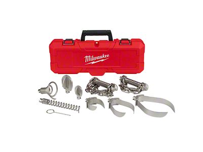 Milwaukee Tool Head Attachment Kit for 5/8-Inch and 3/4-Inch Drum Cable