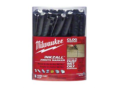 Milwaukee Tool INKZALL Black Fine Point Marker