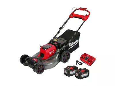 Milwaukee Tool M18 FUEL 21-Inch Self-Propelled Dual Battery Mower Kit