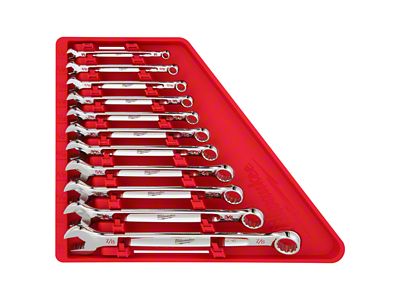 Milwaukee Tool SAE Combination Wrench Set; 11-Piece