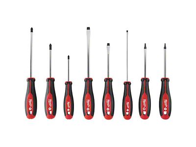 Milwaukee Tool Screwdriver Kit with Square; 8-Piece
