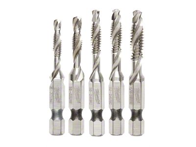 Milwaukee Tool SHOCKWAVE Impact Drill and Tap Bit Set; 5-Piece