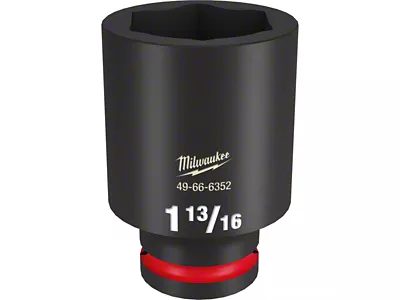 Milwaukee Tool SHOCKWAVE Impact Duty 3/4-Inch Drive 1-13/16-Inch Deep 6-Point Socket