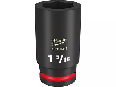 Milwaukee Tool SHOCKWAVE Impact Duty 3/4-Inch Drive 1-5/16-Inch Deep 6-Point Socket