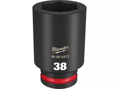 Milwaukee Tool SHOCKWAVE Impact Duty 3/4-Inch Drive 38mm Deep 6-Point Socket