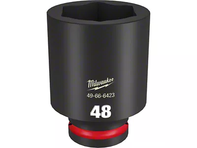 Milwaukee Tool SHOCKWAVE Impact Duty 3/4-Inch Drive 48mm Deep 6-Point Socket