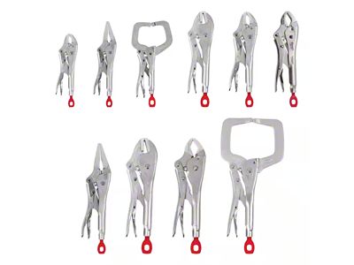 Milwaukee Tool TORQUE LOCK Locking Pliers Kit; 10-Piece