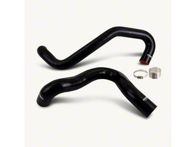 Mishimoto 01-03 Ford F-250 7.3L Coolant Hose Kit Upper Reroute - MMHOSE-F2D-01RRBK