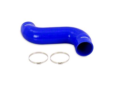 Mishimoto 03-07 Dodge Ram Cummins Blue Silicone Air Intake Hose - MMHOSE-RAM-03IHBL