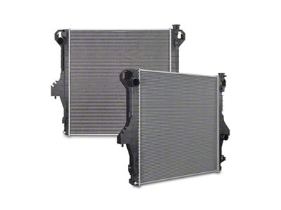 Mishimoto 03-09 Dodge Ram 2500/3500 Cummins Diesel Replacement Plastic Radiator - R2711-MT