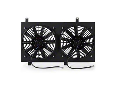 Mishimoto 04-08 Mazda RX8 Aluminum Fan Shroud Black - MMFS-RX8-04BK