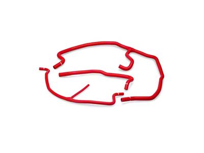 Mishimoto 05-08 Chevy Corvette/Z06 Red Silicone Ancillary Hose Kit - MMHOSE-VET-05ANCRD