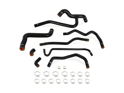 Mishimoto 05-10 Mustang V6 Silicone Radiator & Heater Hose Kit - MMHOSE-MUS40-05BK