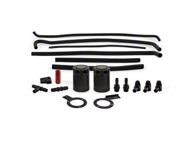 Mishimoto 08-14 Subaru STI Baffled Oil Catch Can Kit - MMBCC-STI-08SBE